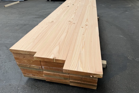 Brede Douglas planken geschaafd 40mm dik en 300 & 380mm breed