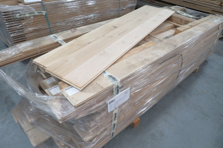 15m² Eikenhouten Duo vloer onbehandeld 20/6x160mm