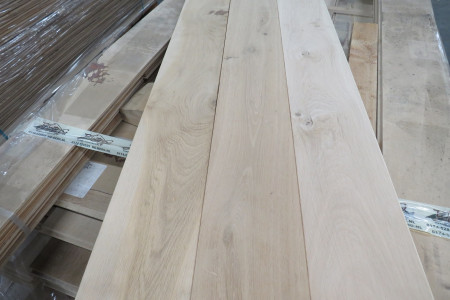 15m² Eikenhouten Duo vloer onbehandeld 20/6x160mm