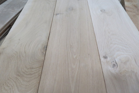 15m² Eikenhouten Duo vloer onbehandeld 20/6x160mm