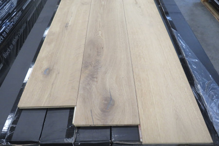 19,8m² Eikenhouten vloer Cotton Mill Classic 15/4x220mm