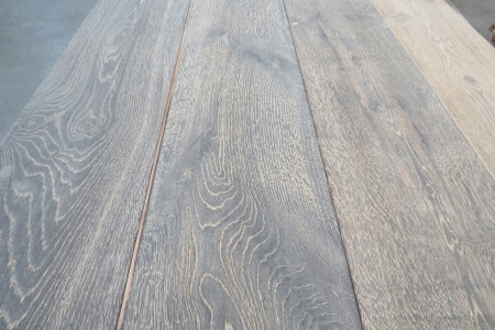 84m² Eikenhouten vloer Slate Grey 15/4x220mm