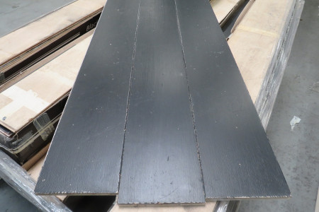 95m² Eikenhouten vloer Cabin Oak Black Knight 190mm breed
