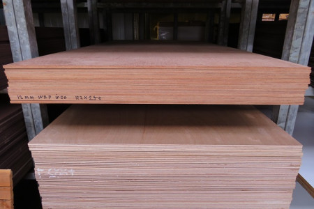 Meranti platen WBP