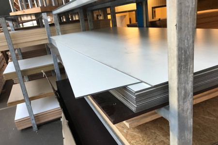 Volkern platen wit 6mm dik